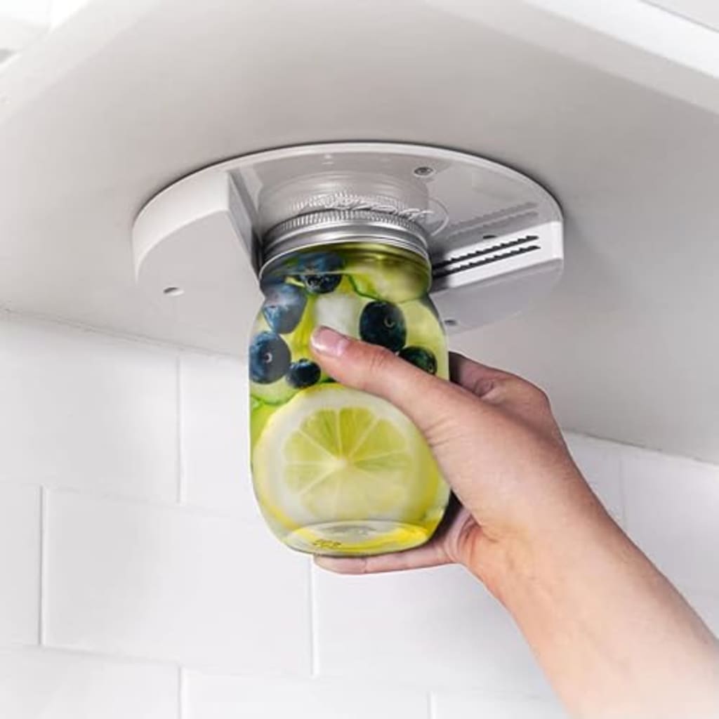 The Under-Cabinet Jar Opener That Gives You Your Independence Back