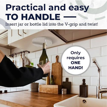 The Under-Cabinet Jar Opener That Gives You Your Independence Back
