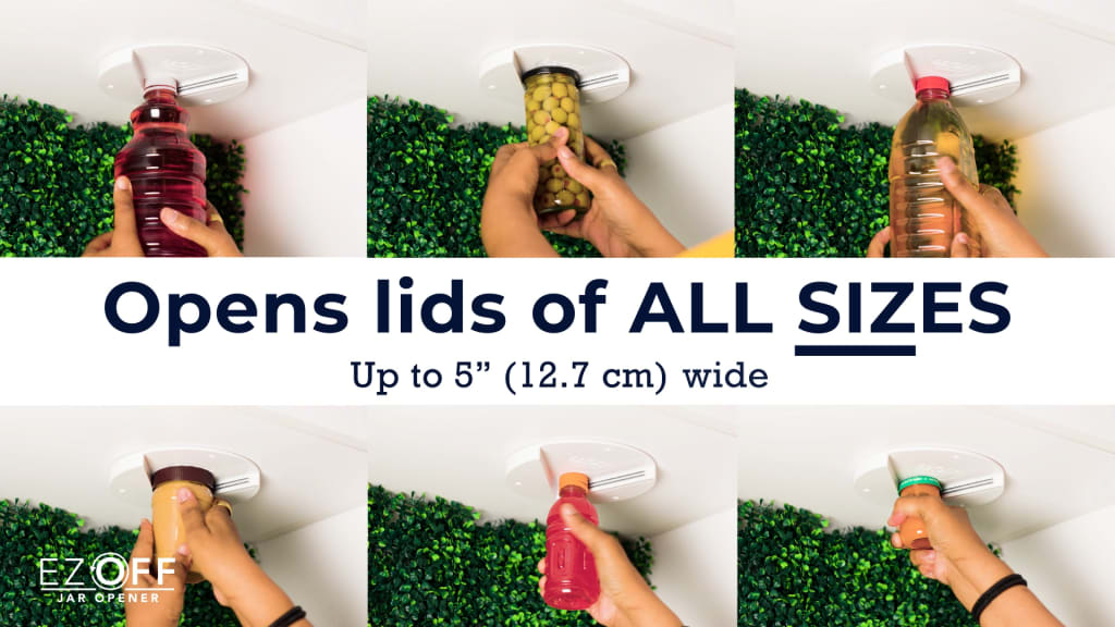 The Under-Cabinet Jar Opener That Gives You Your Independence Back